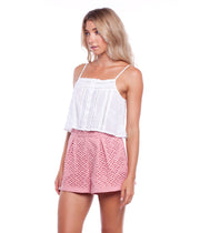 LOTUS SHORTS ROSE QUARTZ