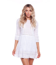 DAHLIA DRESS WHITE