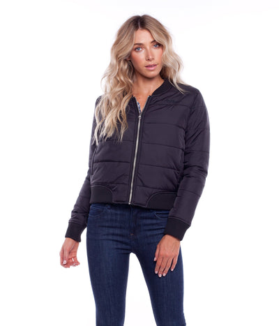 ZENNOR BOMBER JACKET BLACK