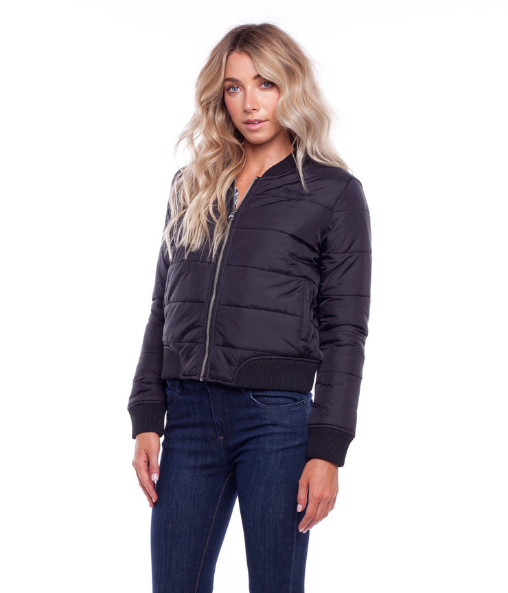 ZENNOR BOMBER JACKET BLACK