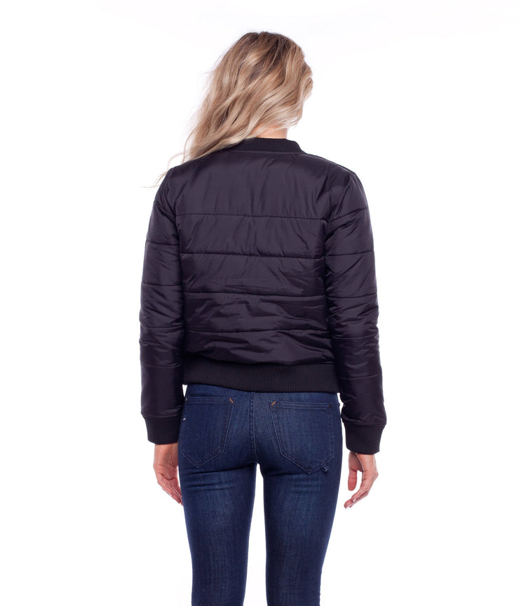 ZENNOR BOMBER JACKET BLACK