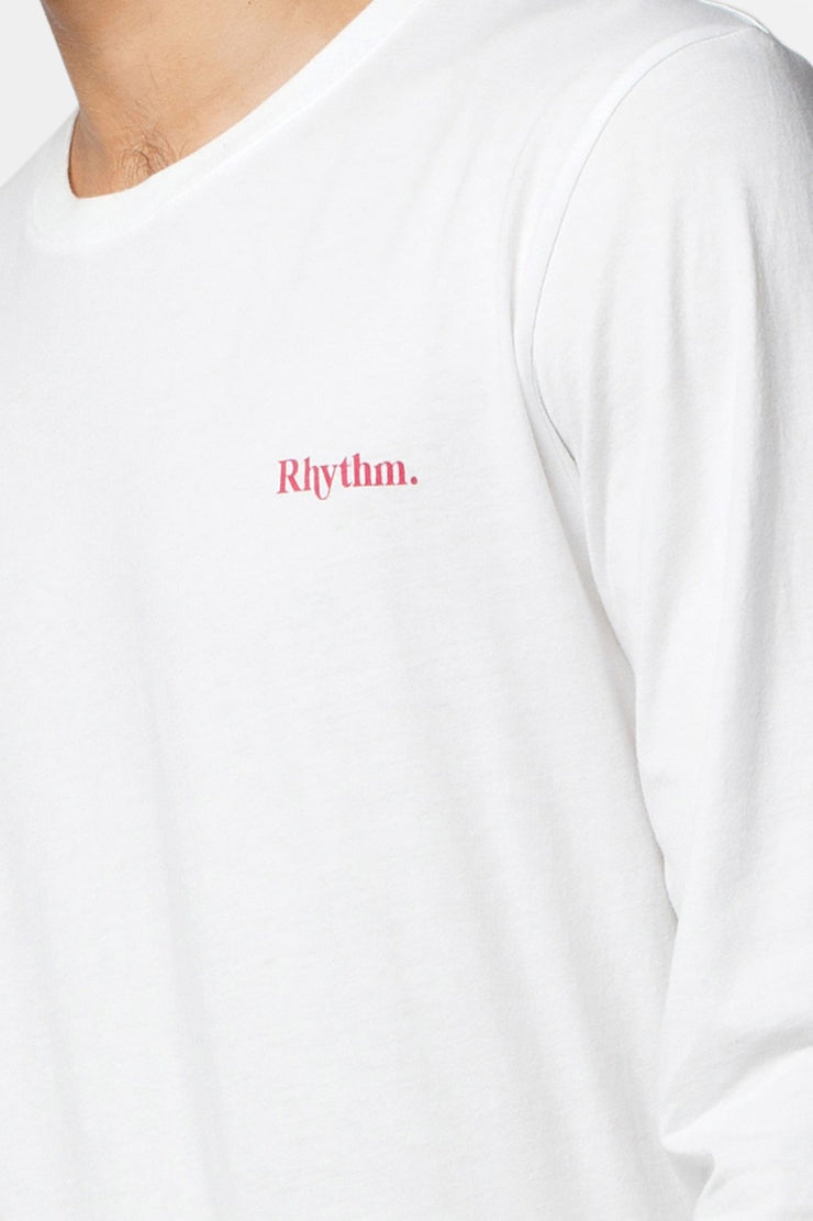 STAMP LS T-SHIRT WHITE