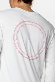 STAMP LS T-SHIRT WHITE