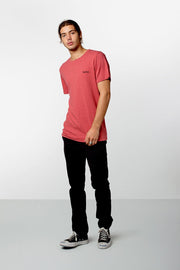 FLAG T-SHIRT DUSTED RED