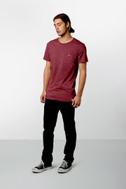 EVERYDAY WASH T-SHIRT DUSTED RED