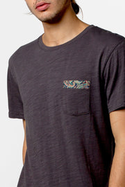 TRIM T-SHIRT CHARCOAL