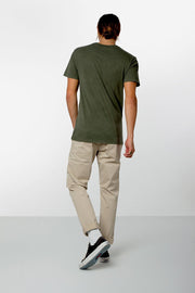 POCKET T-SHIRT DUSTED OLIVE