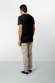 POCKET T-SHIRT BURNT BLACK