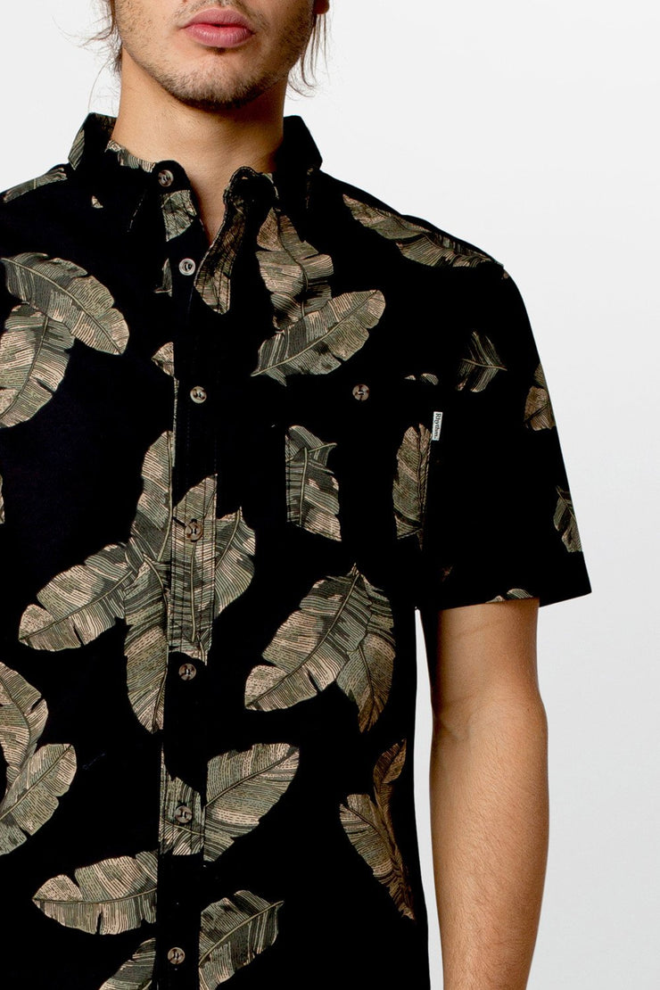 TROPICS SS SHIRT BLACK