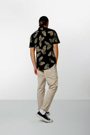 TROPICS SS SHIRT BLACK