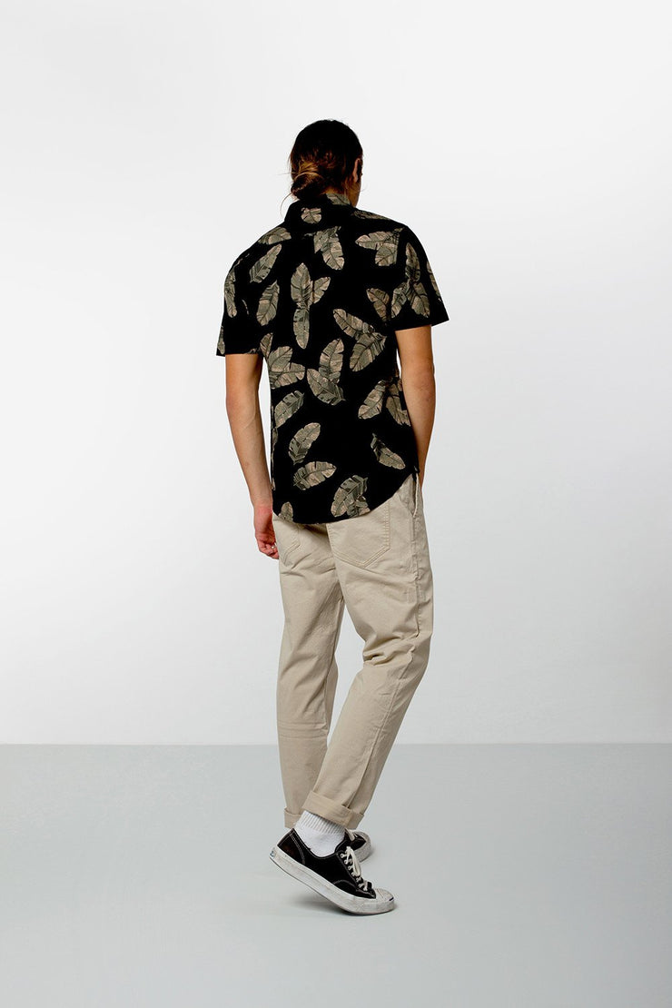 TROPICS SS SHIRT BLACK