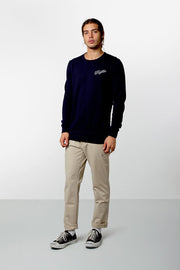 PINLINE PULLOVER NAVY