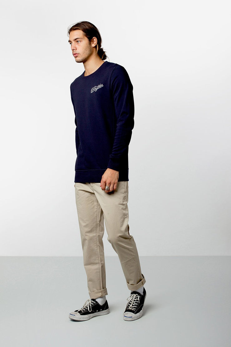 PINLINE PULLOVER NAVY