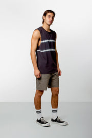 DOS STRIPE TANK BLACK