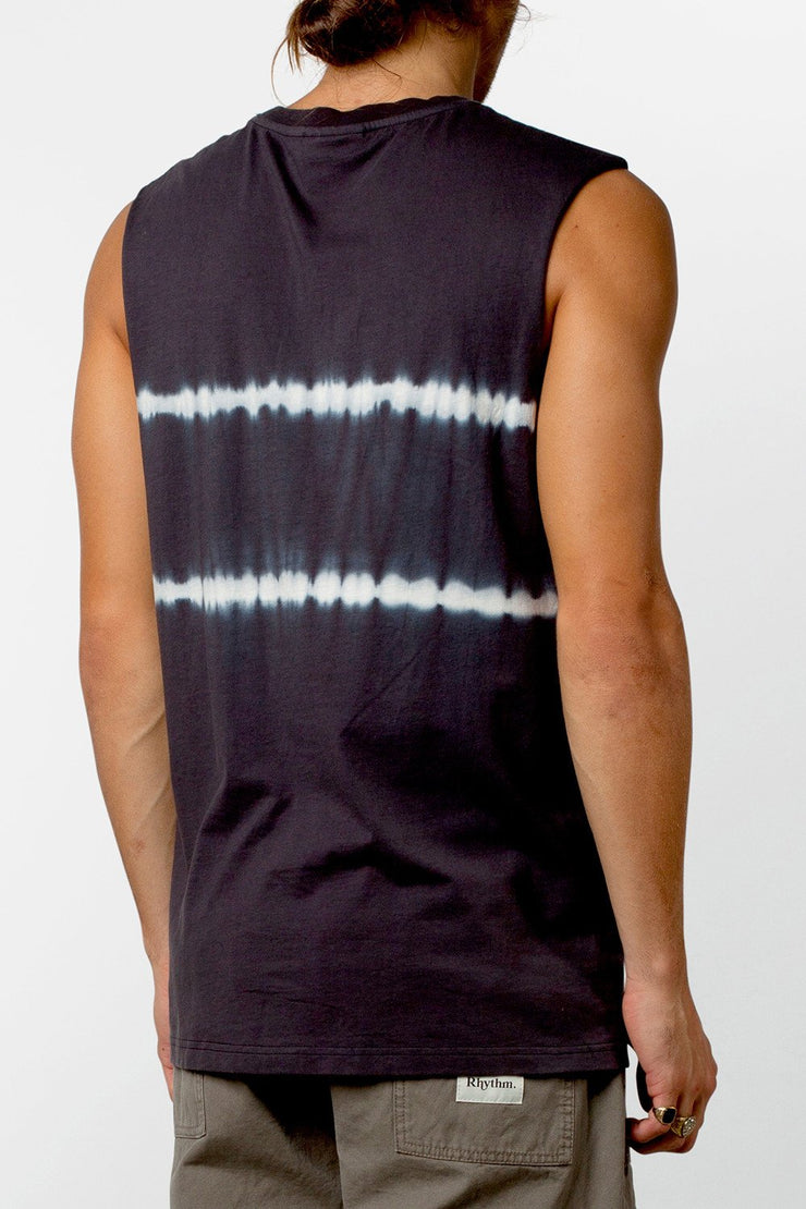 DOS STRIPE TANK BLACK