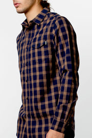 BARKLEY LS SHIRT NAVY