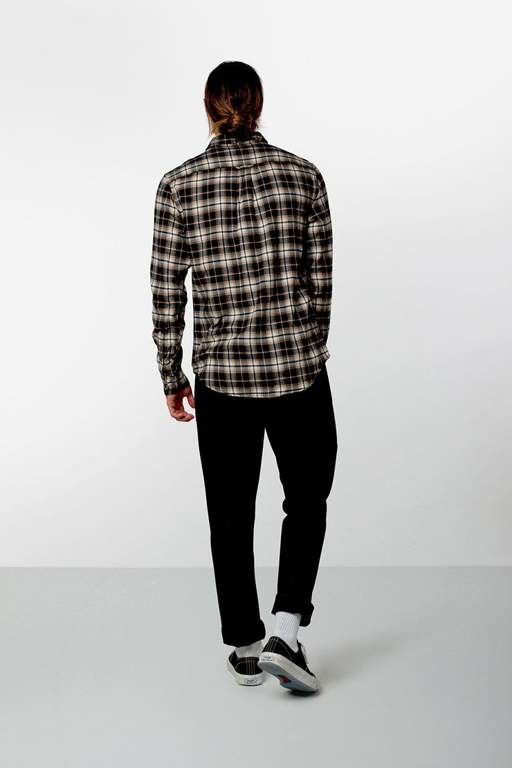 LEDGER LS SHIRT BLACK