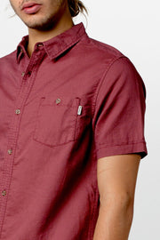 APARTMENT SS SHIRT DUSTED RED