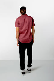 APARTMENT SS SHIRT DUSTED RED