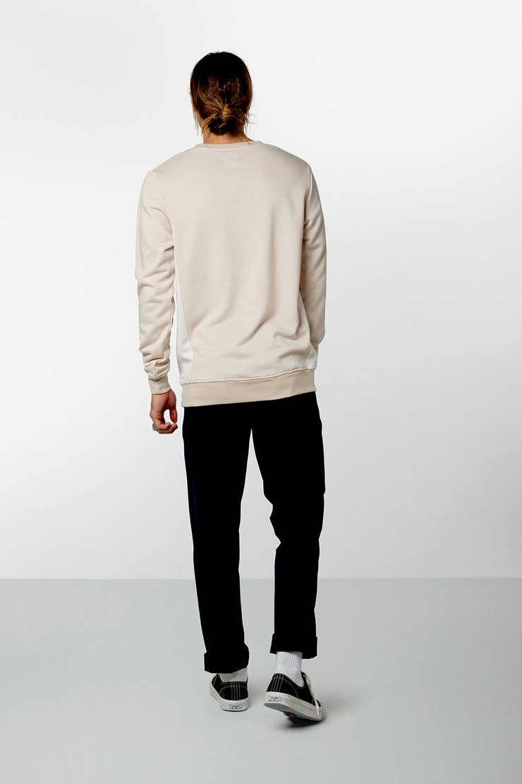 PINLINE PULLOVER ECRU