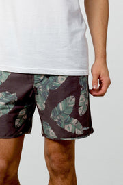 TROPICS BEACH SHORT BLACK