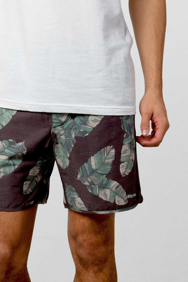 TROPICS BEACH SHORT BLACK