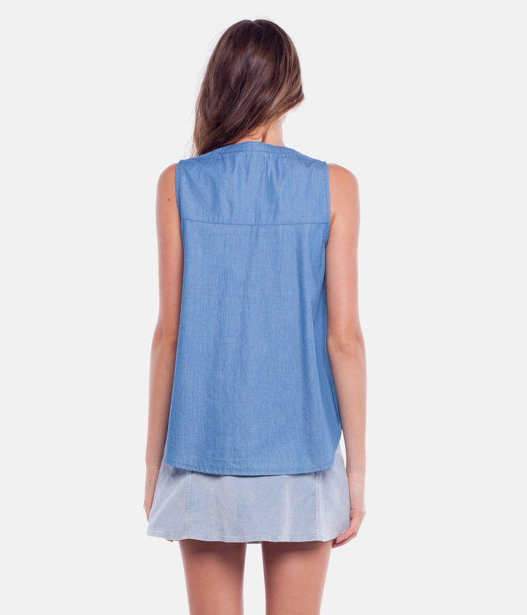 IRIS TOP DENIM