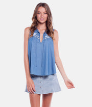 IRIS TOP DENIM