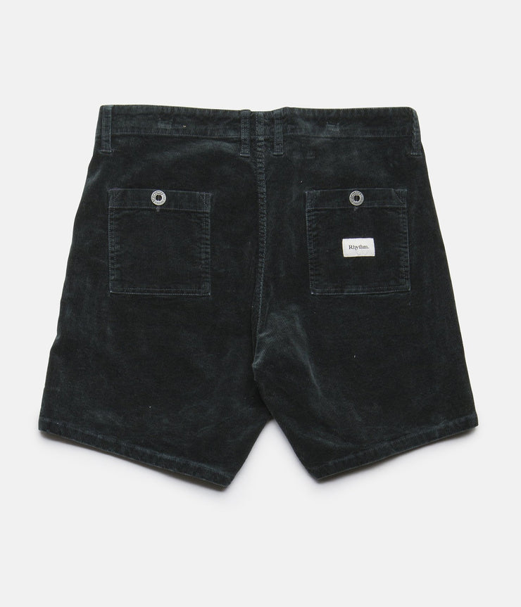 CORDUROY BUNKER WALKSHORT PETROL