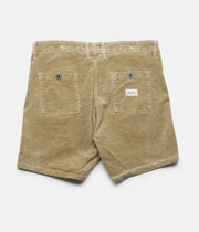 CORDUROY BUNKER WALKSHORT ALMOND