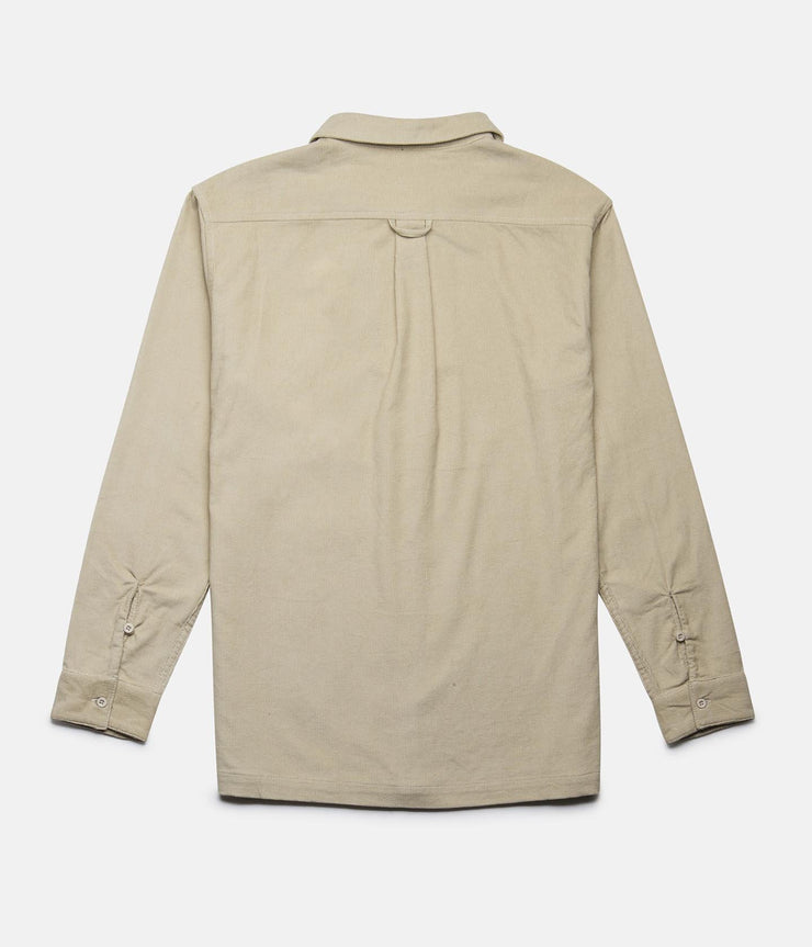 CORDUROY LS SHIRT NATURAL