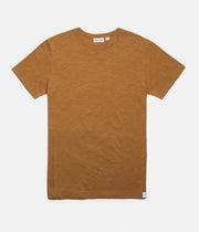 BASIC SLUB T-SHIRT ALMOND