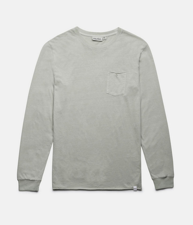 EVERYDAY WASH LS T-SHIRT WASHED SAGE