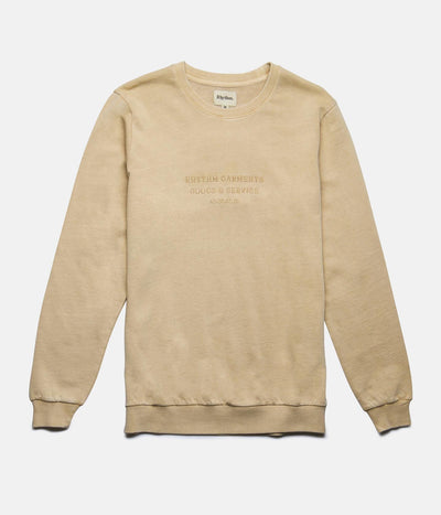 WASHED OUT PULLOVER FADED PEACH