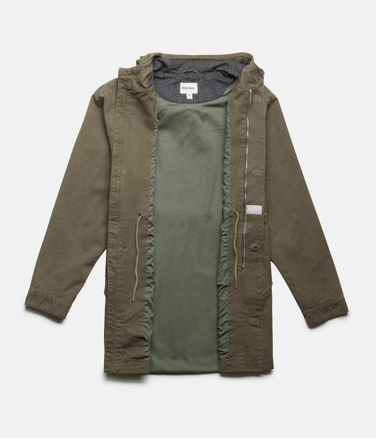 WORN JACKET OLIVE