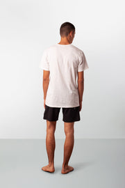 BLACK LABEL BEACH SHORT BLACK