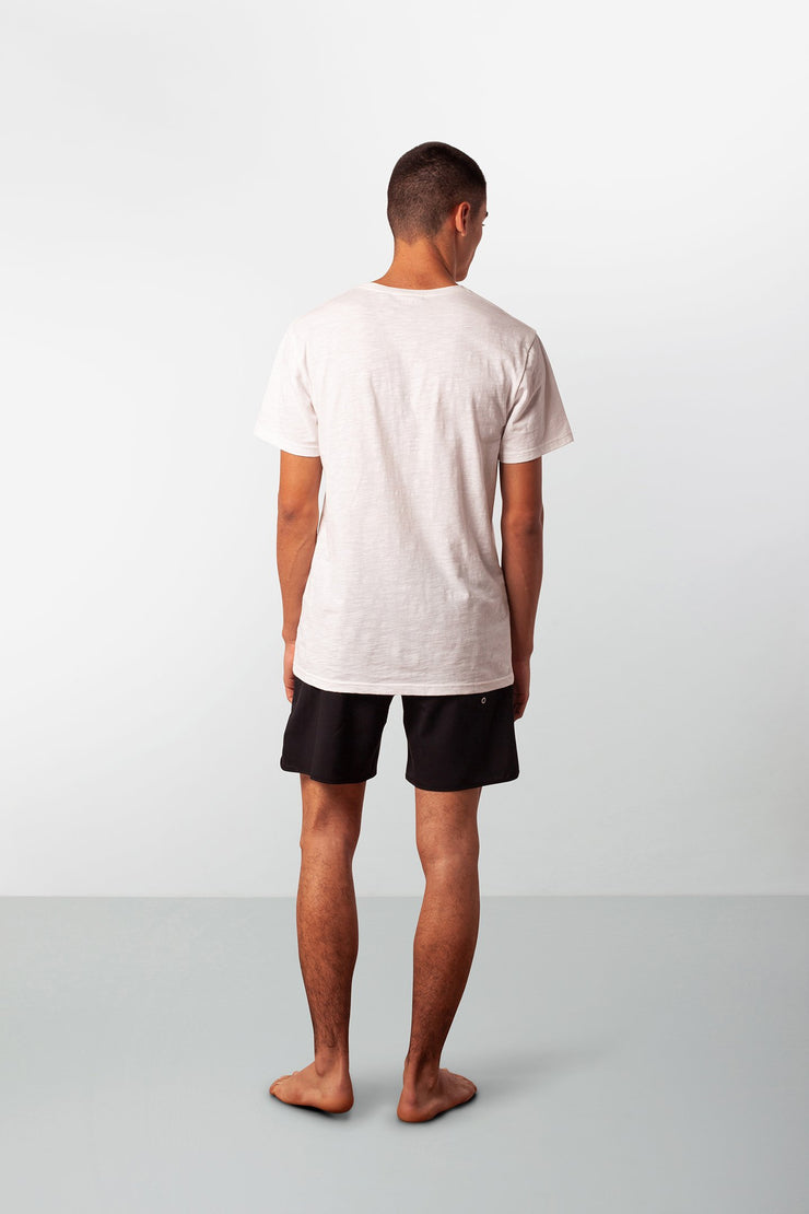 BLACK LABEL BEACH SHORT BLACK