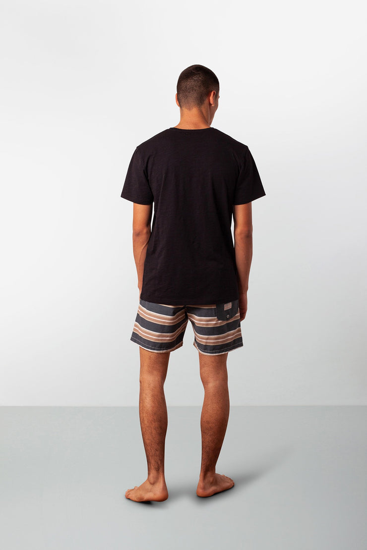 COASTAL STRIPE BEACH SHORT SUNSET