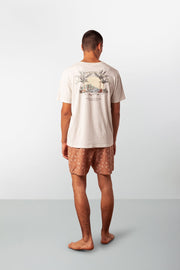 ALOHA T-SHIRT OLD WHITE