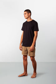BASIC SLUB T-SHIRT BLACK