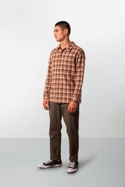 CARPENTER LS SHIRT ALMOND
