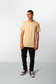EVERYDAY WASH T-SHIRT SUNBLEACHED YELLOW