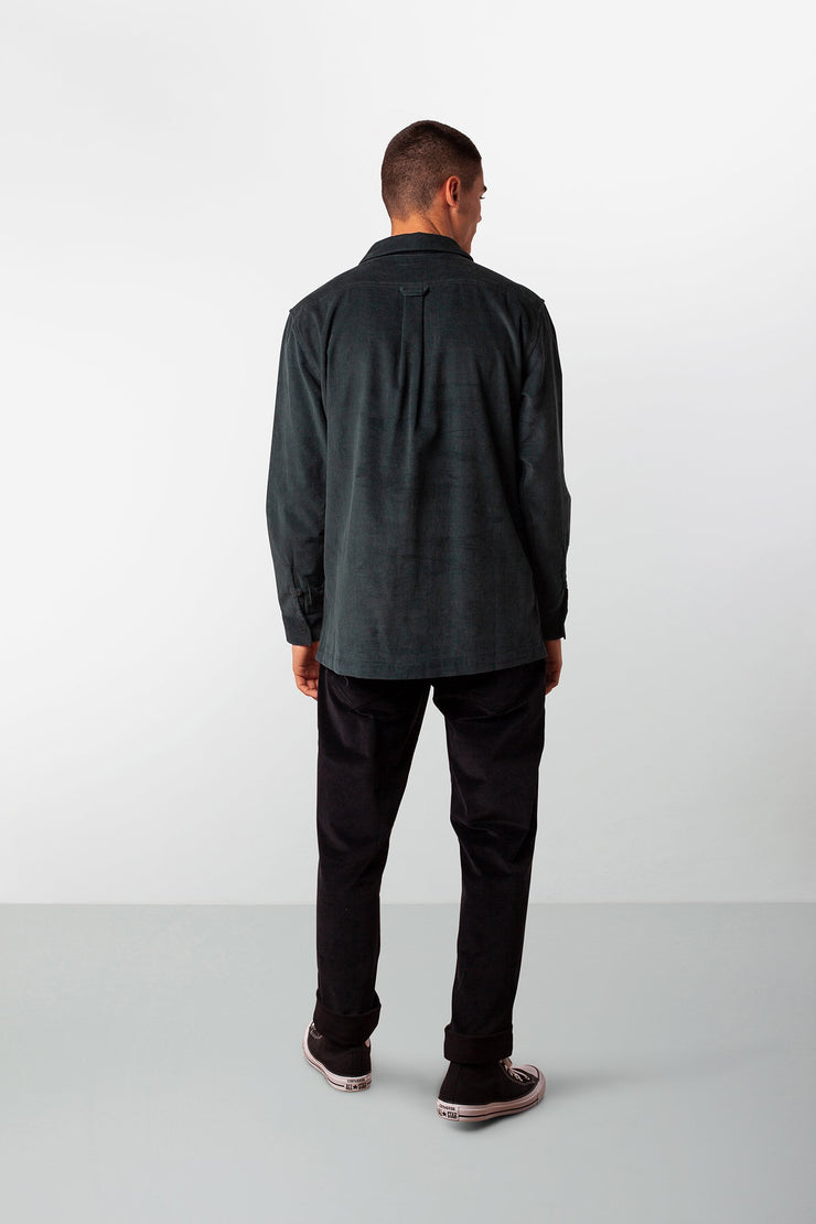 CORDUROY LS SHIRT FOREST