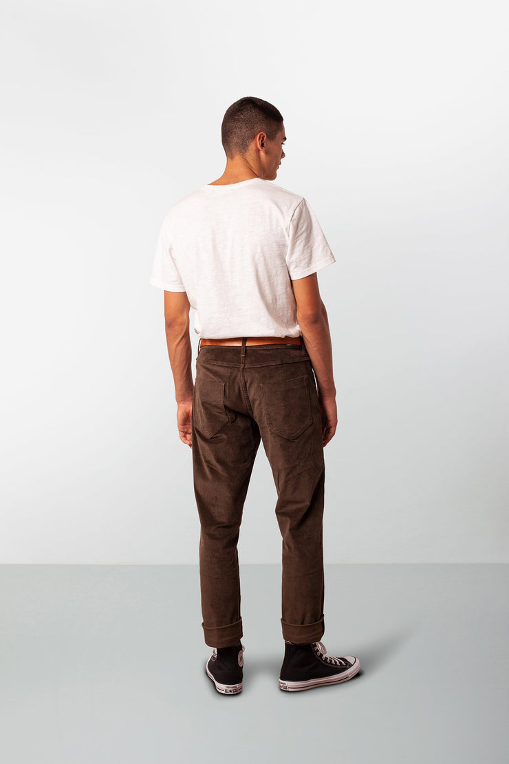 CORDUROY JEAN PANT CHOCOLATE