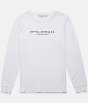 BARRACKS LS T-SHIRT WHITE