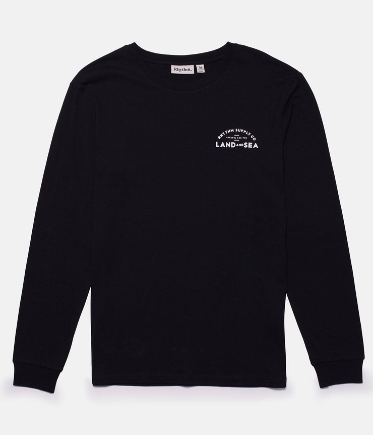 BLOCK LS T-SHIRT BLACK