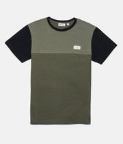 Rhythm Commune T-Shirt Olive Front