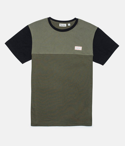 Rhythm Commune T-Shirt Olive Front