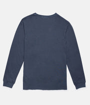 Rhythm Everyday Wash Ls T-Shirt Vintage Navy Back