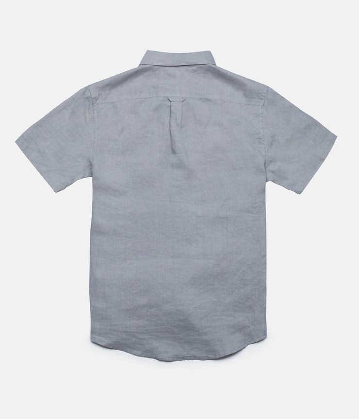 Rhythm Apartment SS Shirt Stone Blue Back